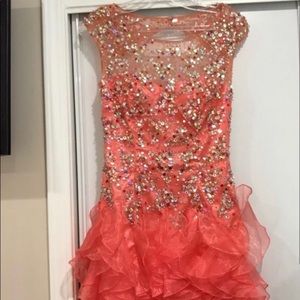 Cinderella cocktail dress